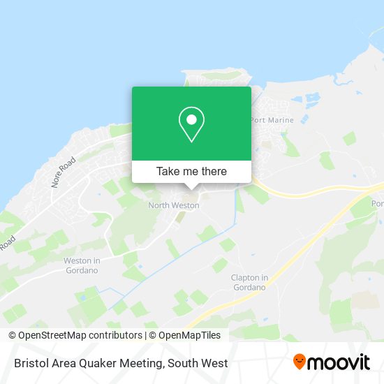 Bristol Area Quaker Meeting map