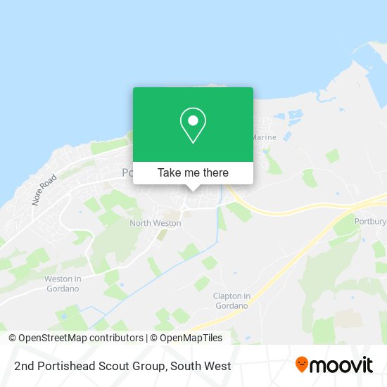 2nd Portishead Scout Group map