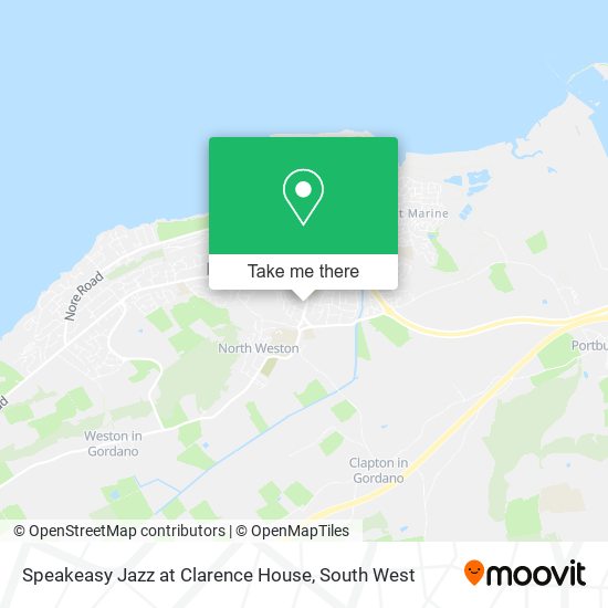 Speakeasy Jazz at Clarence House map