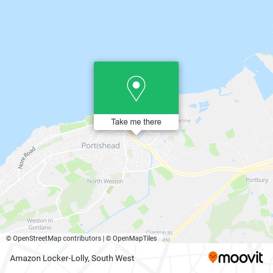 Amazon Locker-Lolly map