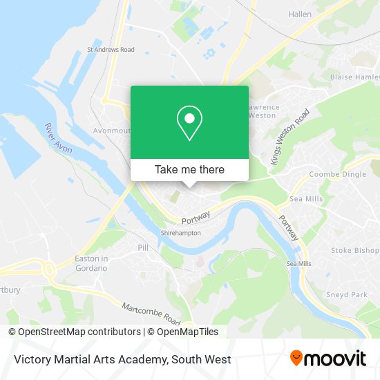 Victory Martial Arts Academy map