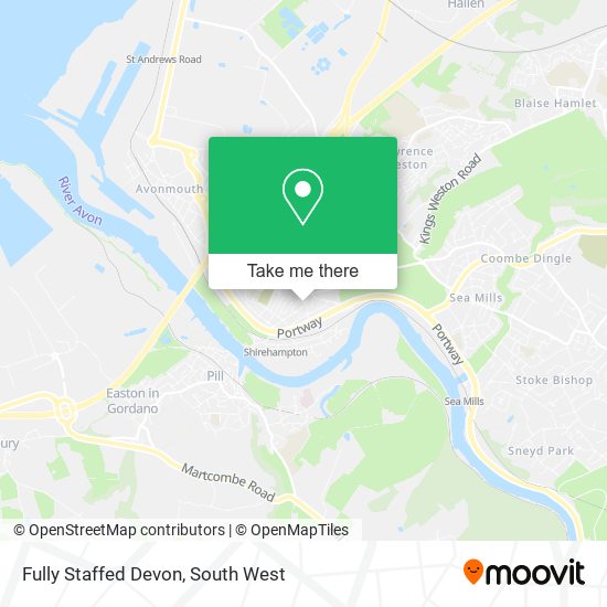 Fully Staffed Devon map