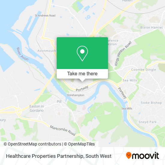 Healthcare Properties Partnership map