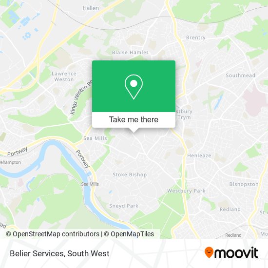 Belier Services map