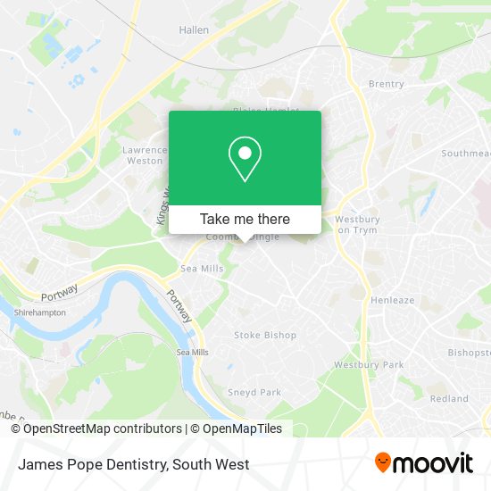 James Pope Dentistry map