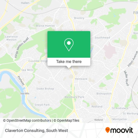 Claverton Consulting map