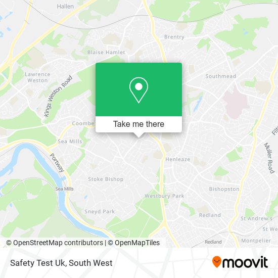 Safety Test Uk map