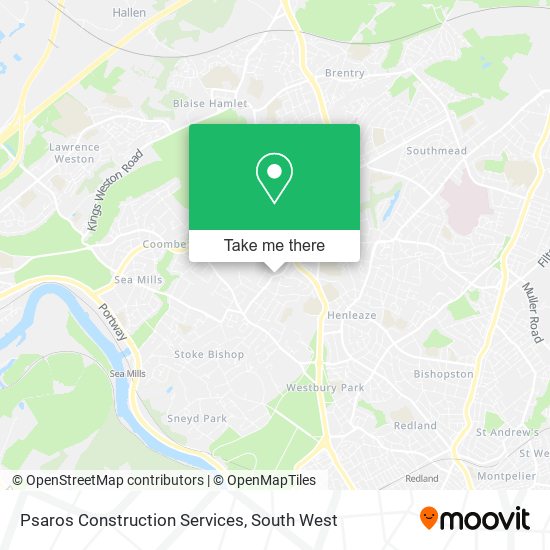 Psaros Construction Services map