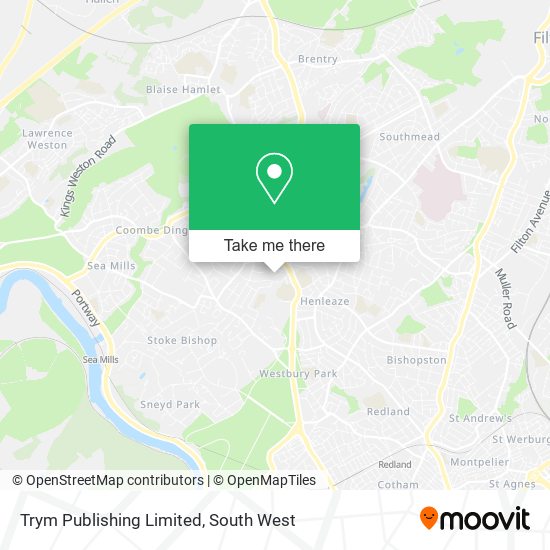 Trym Publishing Limited map