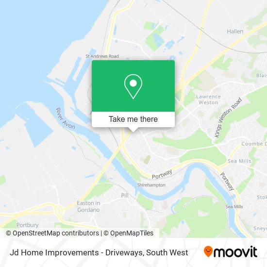 Jd Home Improvements - Driveways map