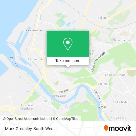 Mark Greasley map