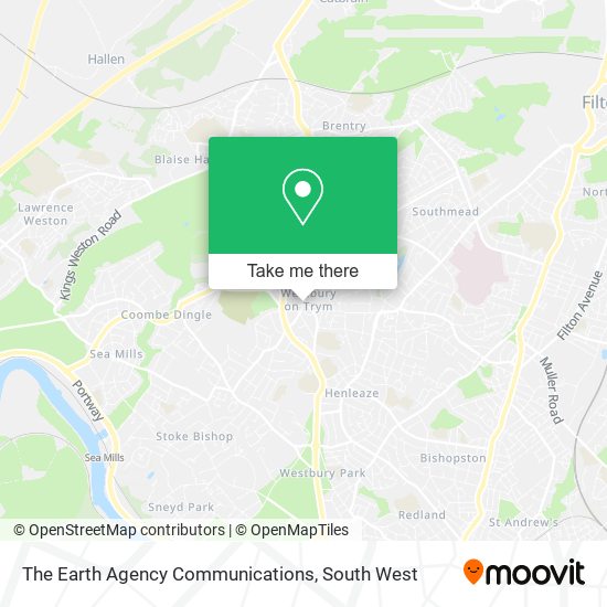 The Earth Agency Communications map