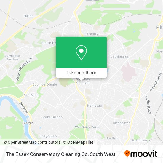 The Essex Conservatory Cleaning Co map