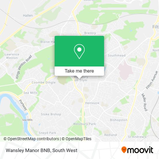 Wansley Manor BNB map