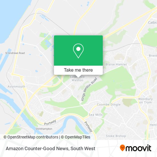 Amazon Counter-Good News map