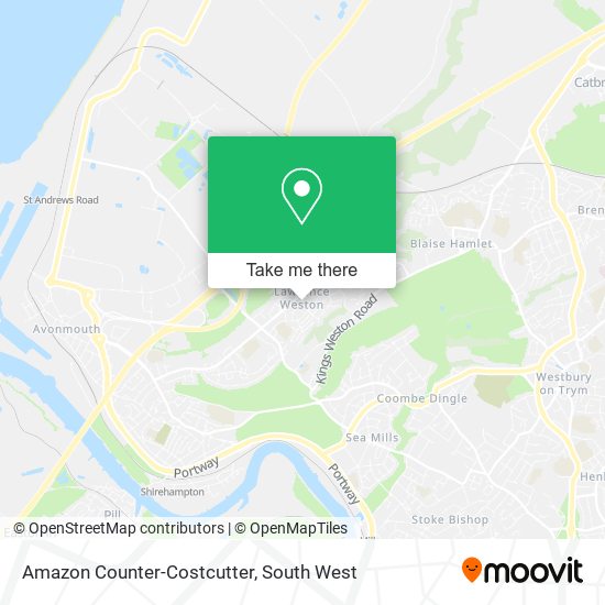 Amazon Counter-Costcutter map