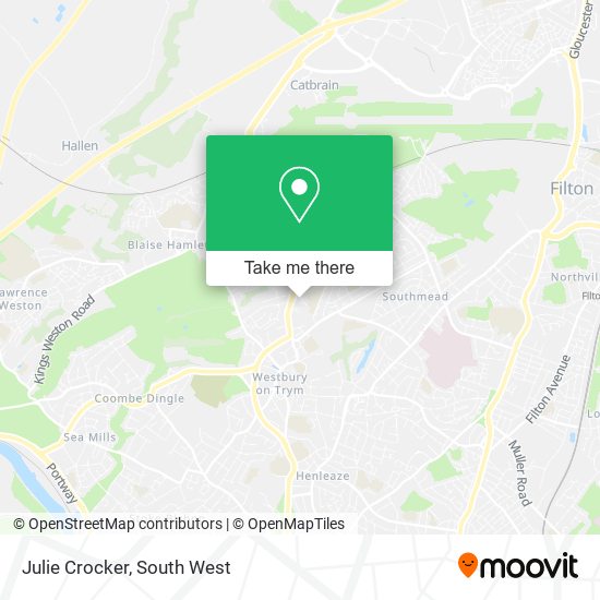 Julie Crocker map