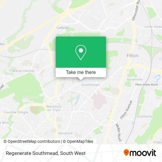 Regenerate Southmead map