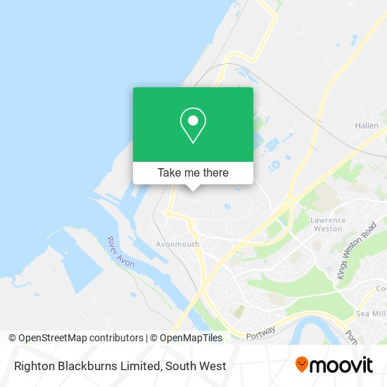 Righton Blackburns Limited map