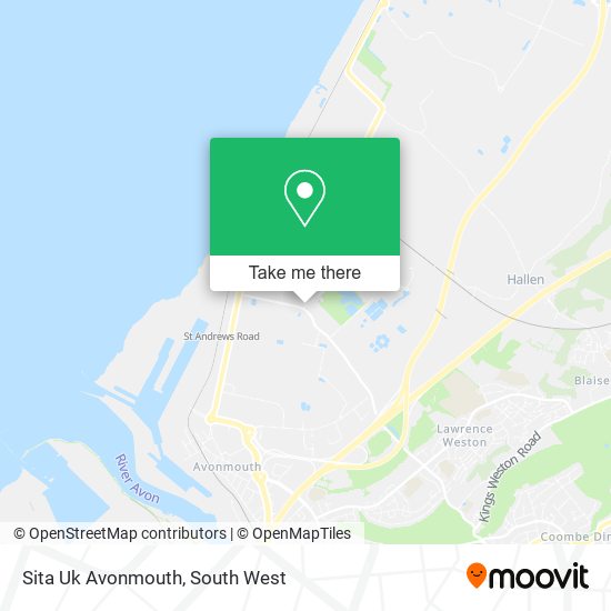 Sita Uk Avonmouth map