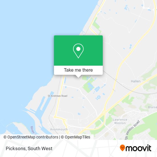 Picksons map