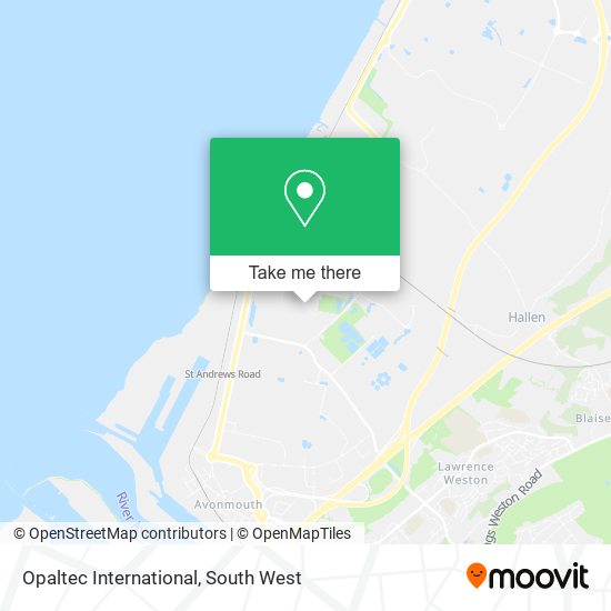 Opaltec International map