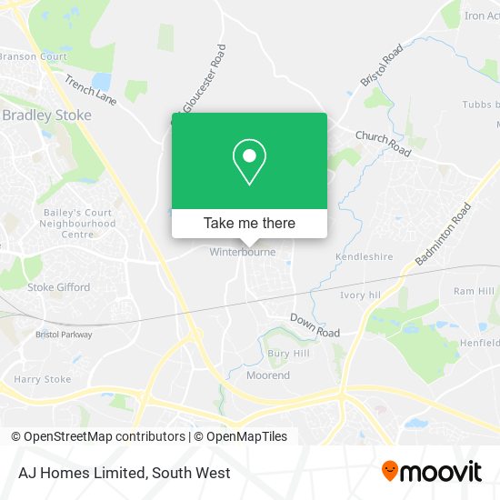 AJ Homes Limited map