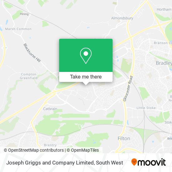 Joseph Griggs and Company Limited map