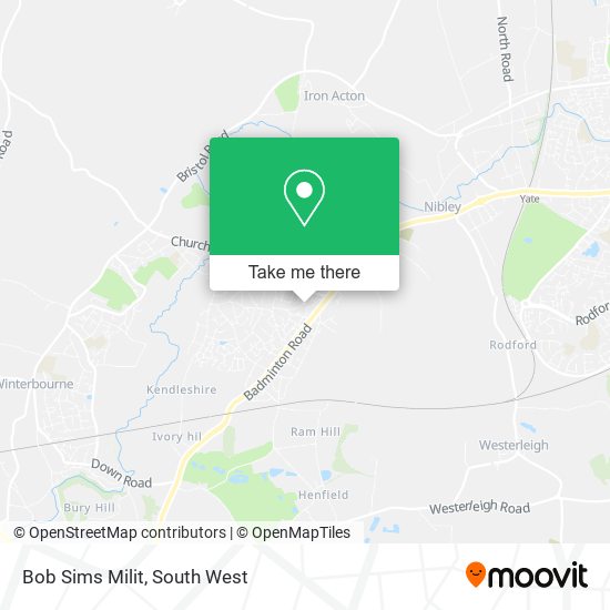Bob Sims Milit map