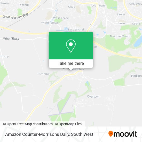 Amazon Counter-Morrisons Daily map