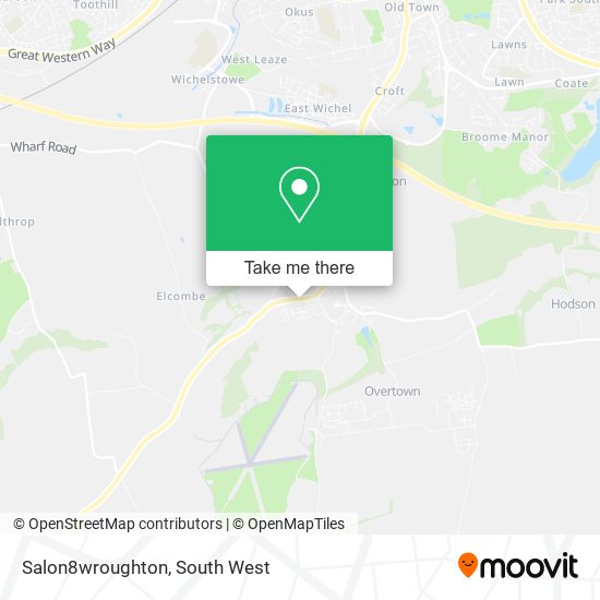 Salon8wroughton map