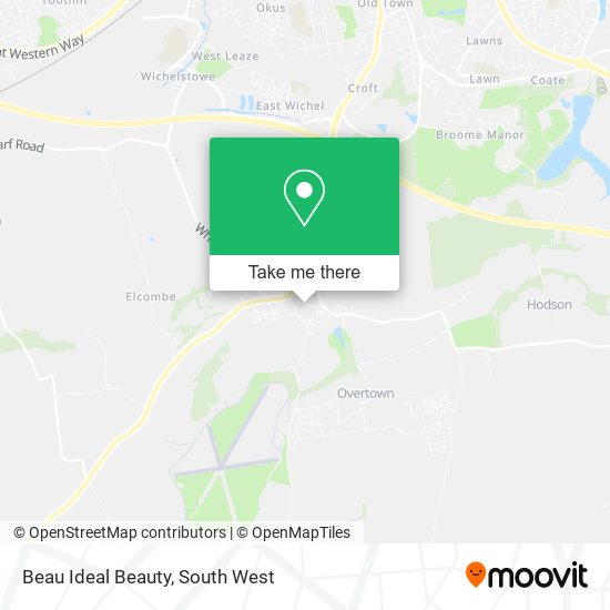 Beau Ideal Beauty map