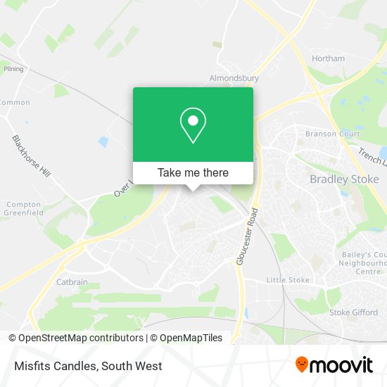 Misfits Candles map