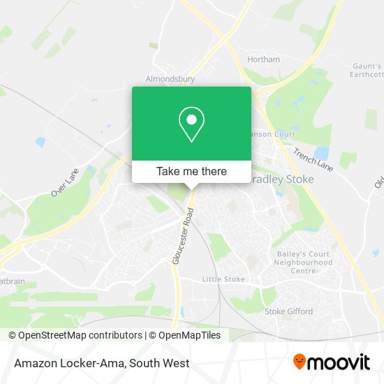 Amazon Locker-Ama map