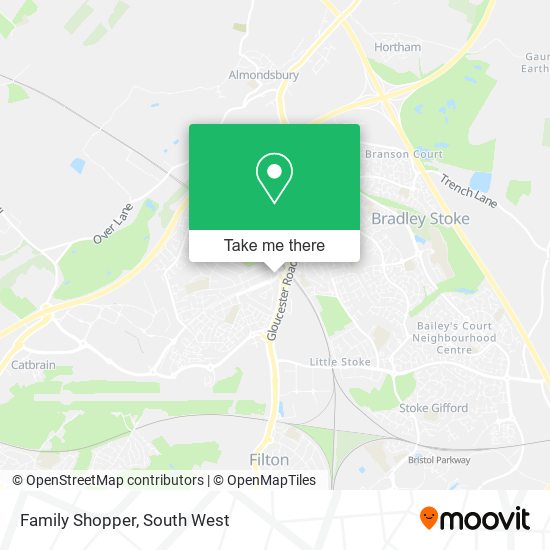 Family Shopper map
