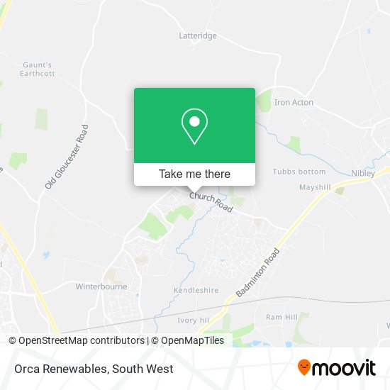 Orca Renewables map