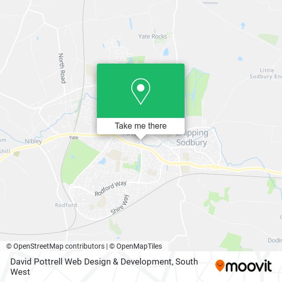 David Pottrell Web Design & Development map