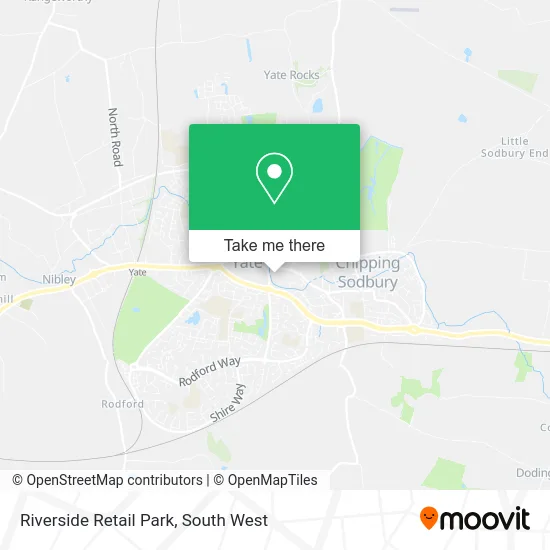Riverside Retail Park map