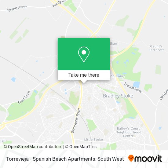 Torrevieja - Spanish Beach Apartments map