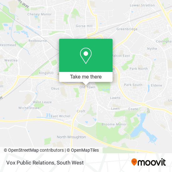 Vox Public Relations map