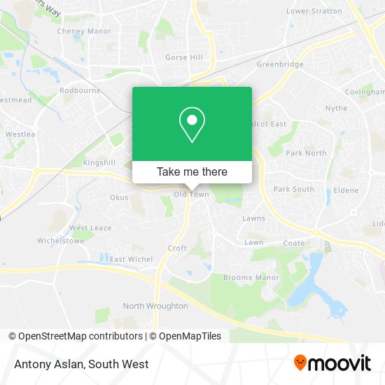 Antony Aslan map