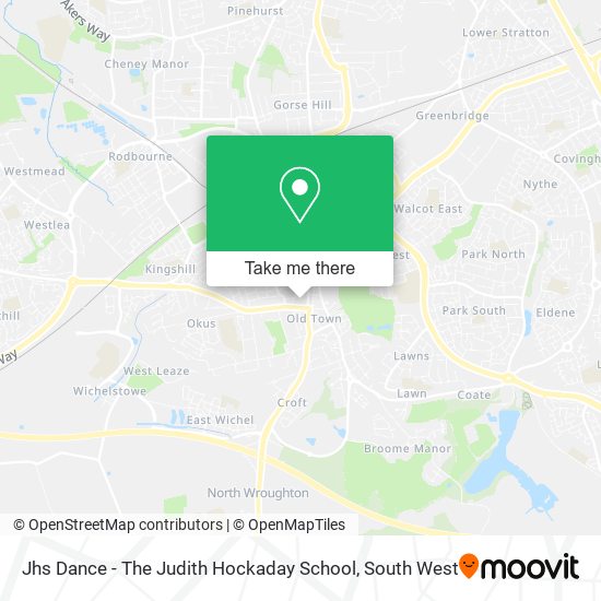 Jhs Dance - The Judith Hockaday School map