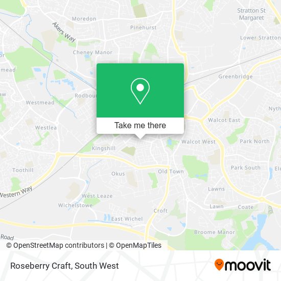 Roseberry Craft map