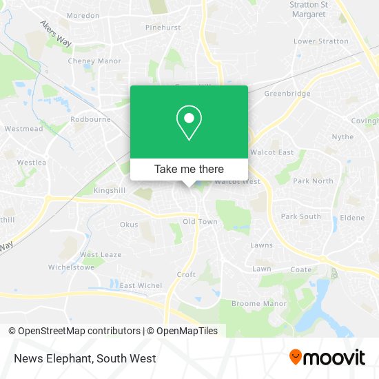 News Elephant map