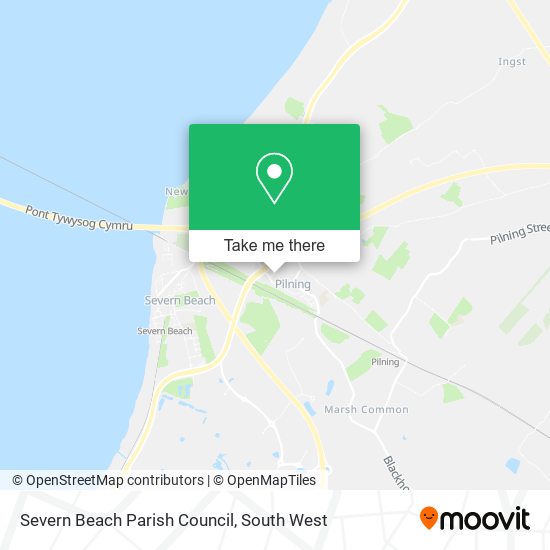 Severn Beach Parish Council map