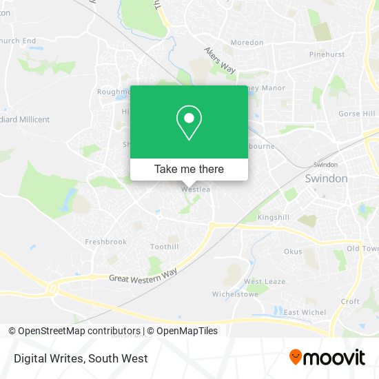 Digital Writes map