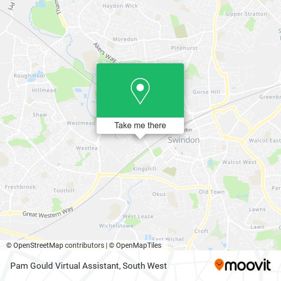 Pam Gould Virtual Assistant map
