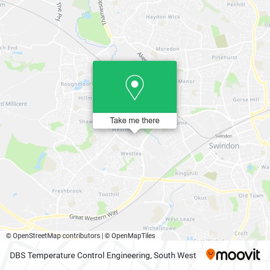 DBS Temperature Control Engineering map