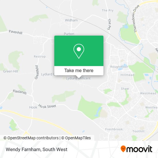 Wendy Farnham map