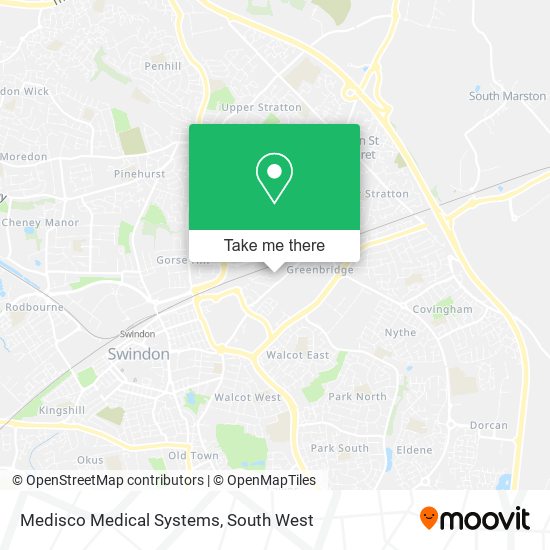 Medisco Medical Systems map